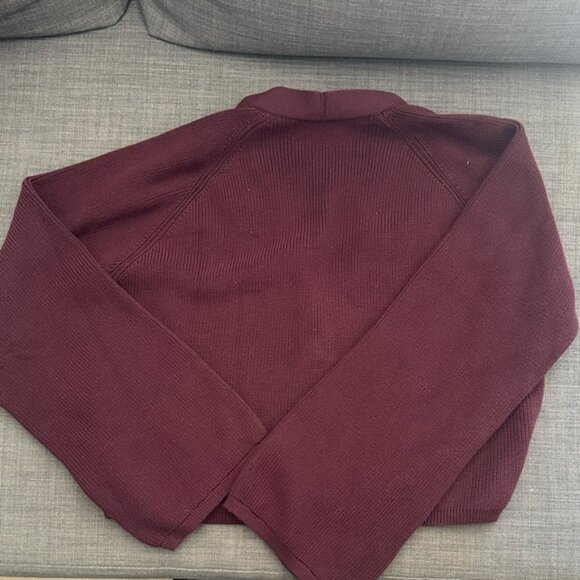 Dariadeh Samantha Cardigan in Aubergine (XS) - Picture 5 of 5